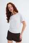 Striped T-Shirt with Elastic Skirt P10733