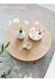 Mega Deal 📣 Solid Wood Table Modern Round Cafe Table Sofa Side Table End Table Snack Table Natural Wood Finsh H46xL60xW60 cm - 4