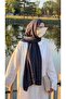 شال جاكار قطني فاخر - أنثراسايت - 7