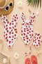 New Season, Stylish Design Girls' Swimsuit with Ruffle Detail and Cross Straps - 2