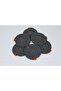 Set of 6 Handmade Cotton Coasters Anthracite Bohemian Coffee Corner Decor - 5