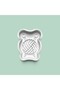 Knitted Handmade Themed Cookie Mold and Sugar Dough Mold 0970-Set - 5