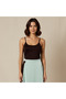 Regular Fit Tank Top with Scoop Neck