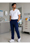 Men's Navy Blue Nurse Uniform Scrubs Bottom Top Shift Team Surgical Medical - 6