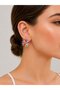 Lotus Model Mixed Color Crystal Stone Women's Earrings - 2