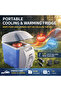 Portable Cooling & Warming Fridge – 7.5L Mini Travel Refrigerator for Car & Boat - 4