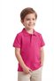 Children's Unisex Cotton Polo Collar Short Sleeve School T-Shirt (Back to School)-Ncr