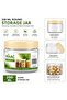 MAAC 200ML Round Plastic Storage Jars with Airtight Screw Lid, BPA Free, Food Grade, Unbreakable Clear Containers for Kitchen Storage, Spices, Nuts, Snacks & Herbs (Pack of 6) - 3