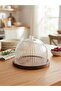 Round Wooden Stand Cake Pan and Presentation Stand Natural Wood 23 cm - 3