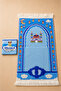 Children's Prayer Rug and Prayer Beads Set – Prayer Rug with Bag and 99 Prayer Beads - 2