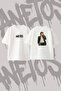 Eminem Rapper_2 Design Printed Oversize Crew Neck T-Shirt White