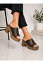 Trendy Women's Strappy Platform Heel Slippers - 2