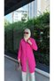Women's Linen Shirt Dress & Tunic with Special Embroidery Detail 100% Cotton Fabric Code:Js26Gomlekelbi̇se - 2