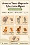 Mom and Baby Animals Matching Game – Wild Animals