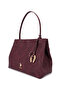 Burgundy Women's Shoulder Bag Us26624 - 3