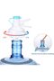2 Pack Water Jug Dispenser Valve Water Jug Cap Bottle Spout Reusable Plastic Spigot Faucet for 55mm Non Threaded Crown Top Drinking Bottle - 4