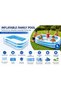 Intex Swim Center Family Inflatable Pool 262 x 175 x 56 cm | 770 L Capacity | 3-Ring Family Garden Pool | Blue & White - 7