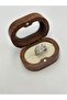Eye Detail Zircon Stone Adjustable Steel Ring Silver - 3