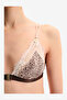 Women Micro Lace Triangle Multicolour Wireless Bra - 4