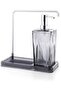 Luna Kitchen Liquid Soap Dispenser, Transparent Black 1302237