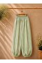 Green Striped Shalwar Trousers - 3