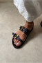 Women's Slippers Bitter Brown - 6