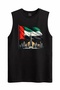 Uae Sky and Flag Zero Sleeve Tank Top