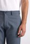Lacivert Slim Casual Pantolon - 3