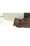 Oversize Linen Shirt with Pockets on the Back - Brown - 7