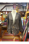 Brown Color Linen Jacket with Brooch Detail - 7