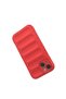 iPhone 14 Case Camera Protected Flexible Silicone with Finger Strip Vrdr - 3