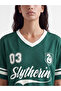 Two Mt Shop Quality Xside Green Combed Cotton Printed Oversize Short Sleeve Women's T-Shirt - 4