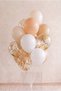 Skin Color Sea Sand White Gold Confetti Balloon Set 20Pcs 11 Inch Engagement Promise Baby Shower Birthday Party Decoration Balloons Decor