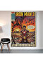 Iron Man 3 Wall Covering Wall Tapestry First Quality Satin Fabric Poster