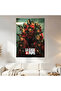 La Casa De Papel (Money Heist) Wall Covering Wall Tapestry First Quality Satin Fabric Poster - 2