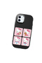 iPhone 11 Compatible Case with Camera Protector Black Silicone Couple Phone Case with Kitty Pattern - 3