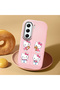 Tecno Camon 40 Pro 5g Compatible Case Camera Protector Pink Silicone Couple Phone Case Kitty Pattern - 2
