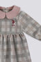 U.S. Polo Assn Baby Girl Gray Dress - 3
