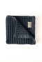 Waffle Hand and Face Towel Set of 2 50X70 cm 100% Cotton Quick Drying Anthracite - 6