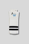Men's 10-Pack Cotton Striped Tennis-Sports Socks - 2