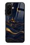 Samsung A26 Golden Crescent Bosphorus Design Glossy Phone Case