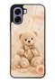 Oppo A6T Pearl Teddy Design Glossy Phone Case