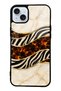 iPhone 15 Plus Ivory Safari Design Glossy Phone Case