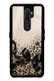 Oppo A5 2020 Golden Leopard Bow Design Glossy Phone Case