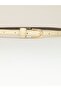 Elegantly Designed Thin 1 cm Women's Belt with Minimal Buckle, Compatible with Trousers, Jackets, Dresses, and Shirts - 3
