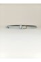 Elegantly Designed Thin 1 cm Women's Belt with Minimal Buckle, Compatible with Trousers, Jackets, Dresses, and Shirts - 2