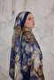 Summer Garden Series Patterned Cotton Soft Shawl Women's Colorful Shawl - 8