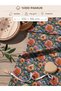 100% Cotton Satin Fabric Digital Printed Floral Pattern 100X155 cm for Patchwork Sewing and Hobbies