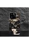 iPhone 17 Compatible Silicone Edge Hard Back Case Couple Phone Case with Landscape Pattern - 5