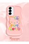 Samsung Galaxy A56 Compatible Case Camera Protector Pink Silicone Couple Phone Case Kitty Pattern - 2